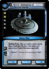 U.S.S. Enterprise-D, Personal Flagship [Promo]